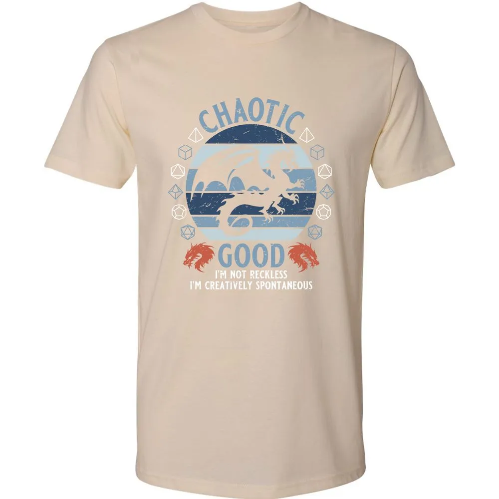 Chaotic Good 2 Premium Unisex T-Shirt - Cream - 14