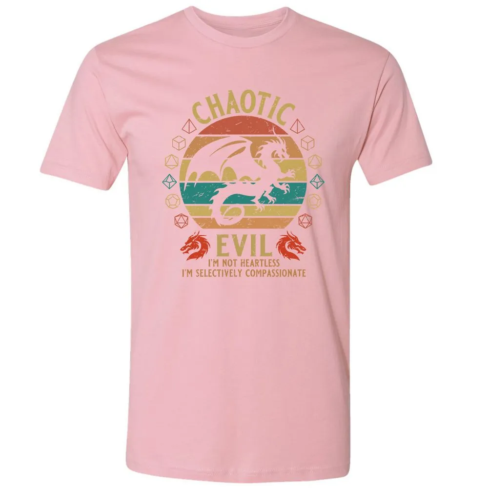 Chaotic Evil Premium Unisex T-Shirt - Light Pink - 3