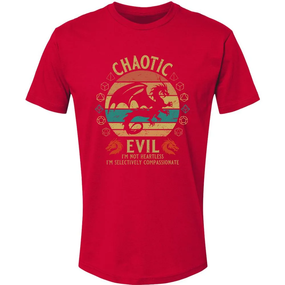 Chaotic Evil Premium Unisex T-Shirt - Red - 6