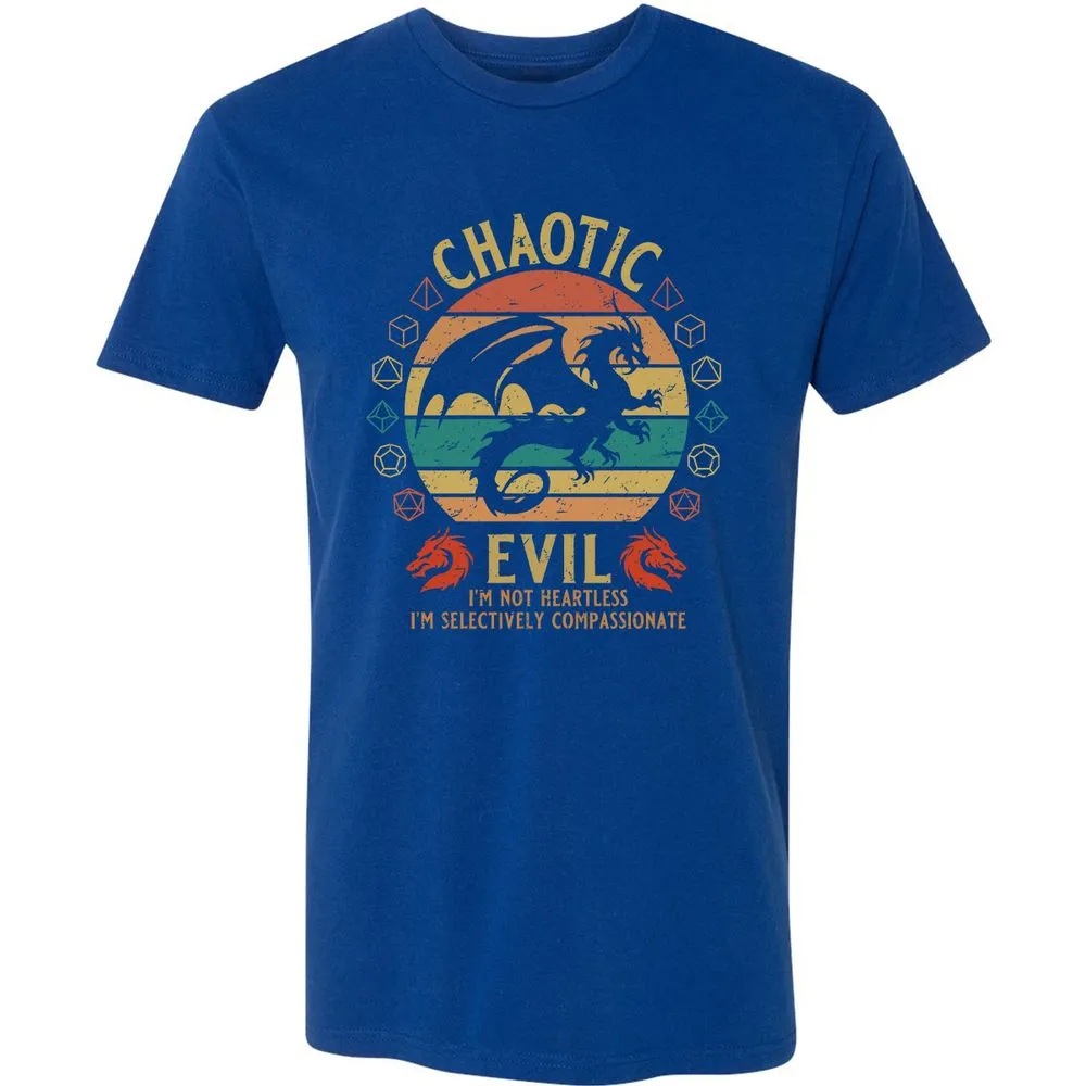 Chaotic Evil Premium Unisex T-Shirt - Royal - 10