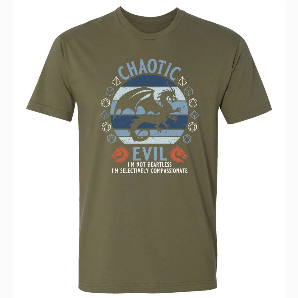 Chaotic Evil 2 Premium Unisex T-Shirt - Military Green - 5