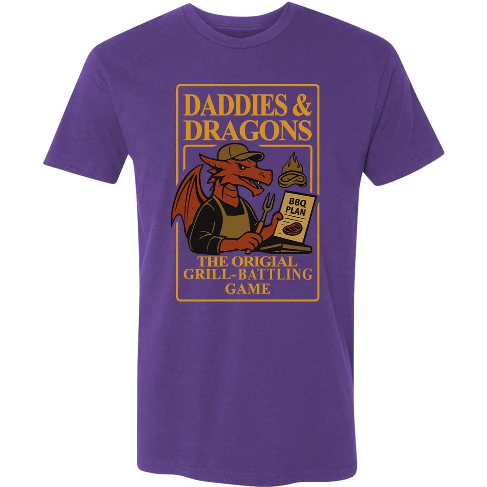 Daddies & Dragons Premium Unisex T-Shirt - Purple Rush - 7