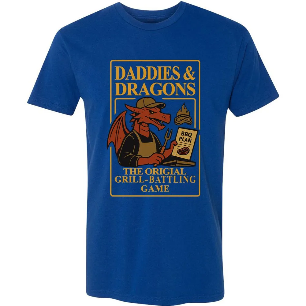 Daddies & Dragons Premium Unisex T-Shirt - Royal - 10