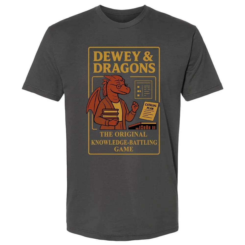Dewey & Dragons Premium Unisex T-Shirt - Heavy Metal - 8