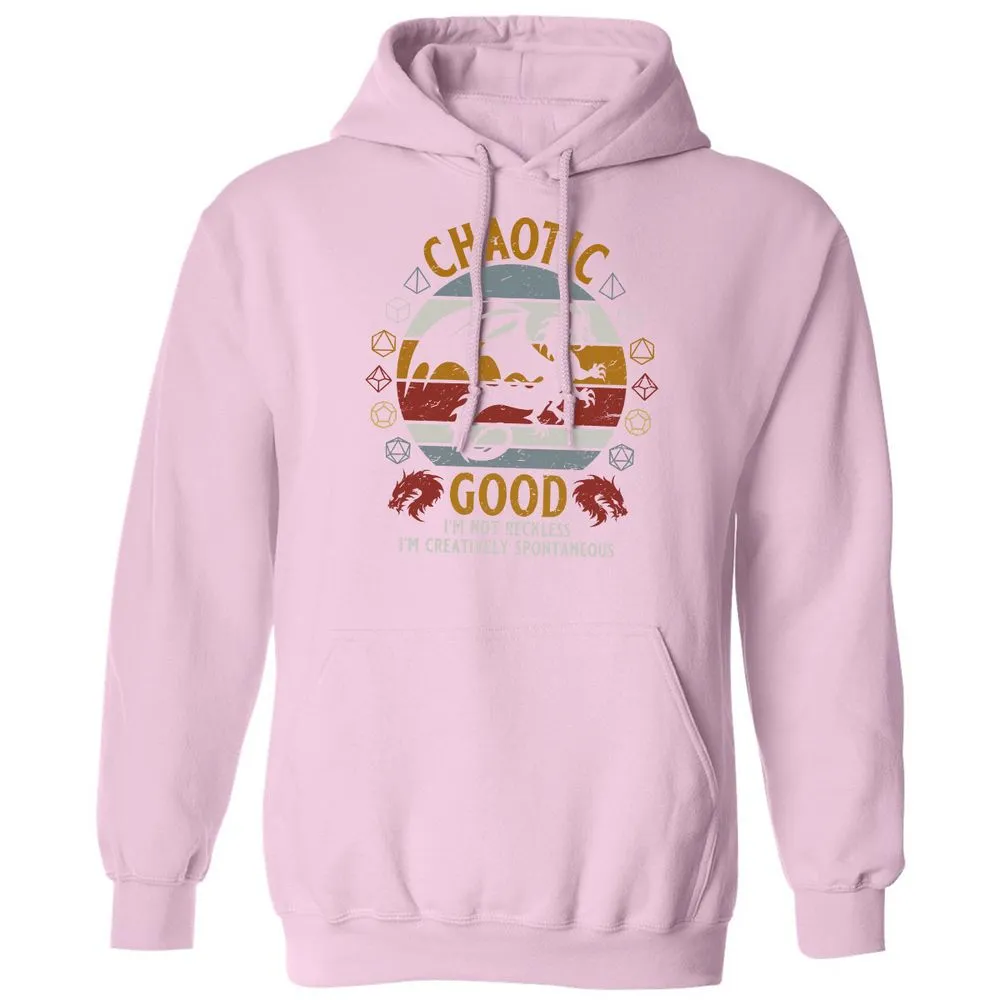 Chaotic Good Classic Unisex Hoodie - Light Pink - 3