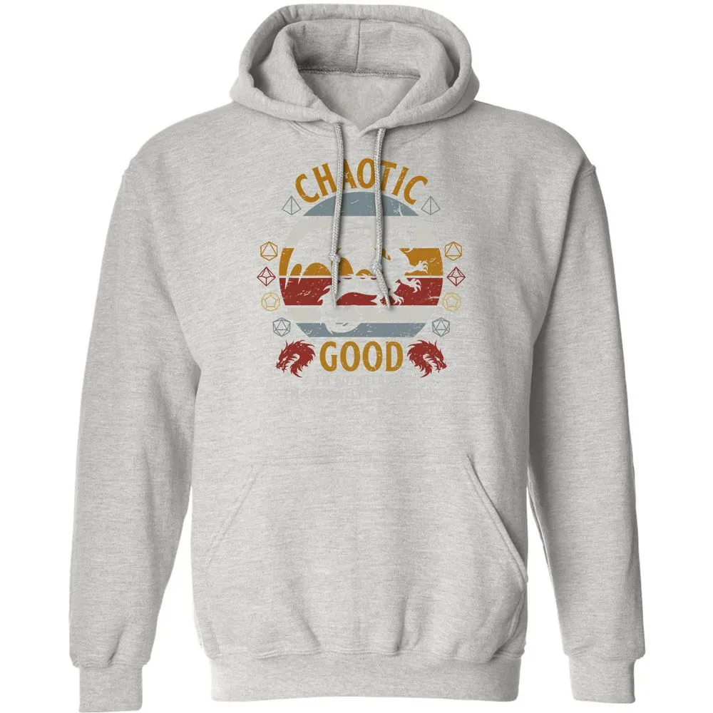 Chaotic Good Classic Unisex Hoodie - Ash - 8