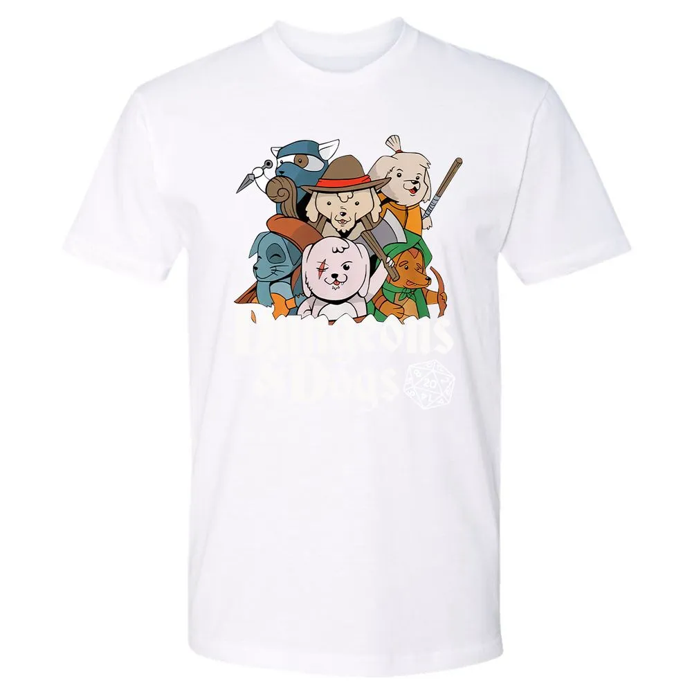 Dungeons & Dogs Premium Unisex T-Shirt - White - 4