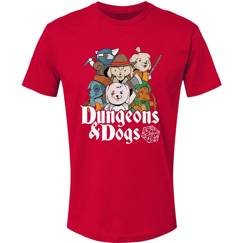Dungeons & Dogs Premium Unisex T-Shirt - Red - 6
