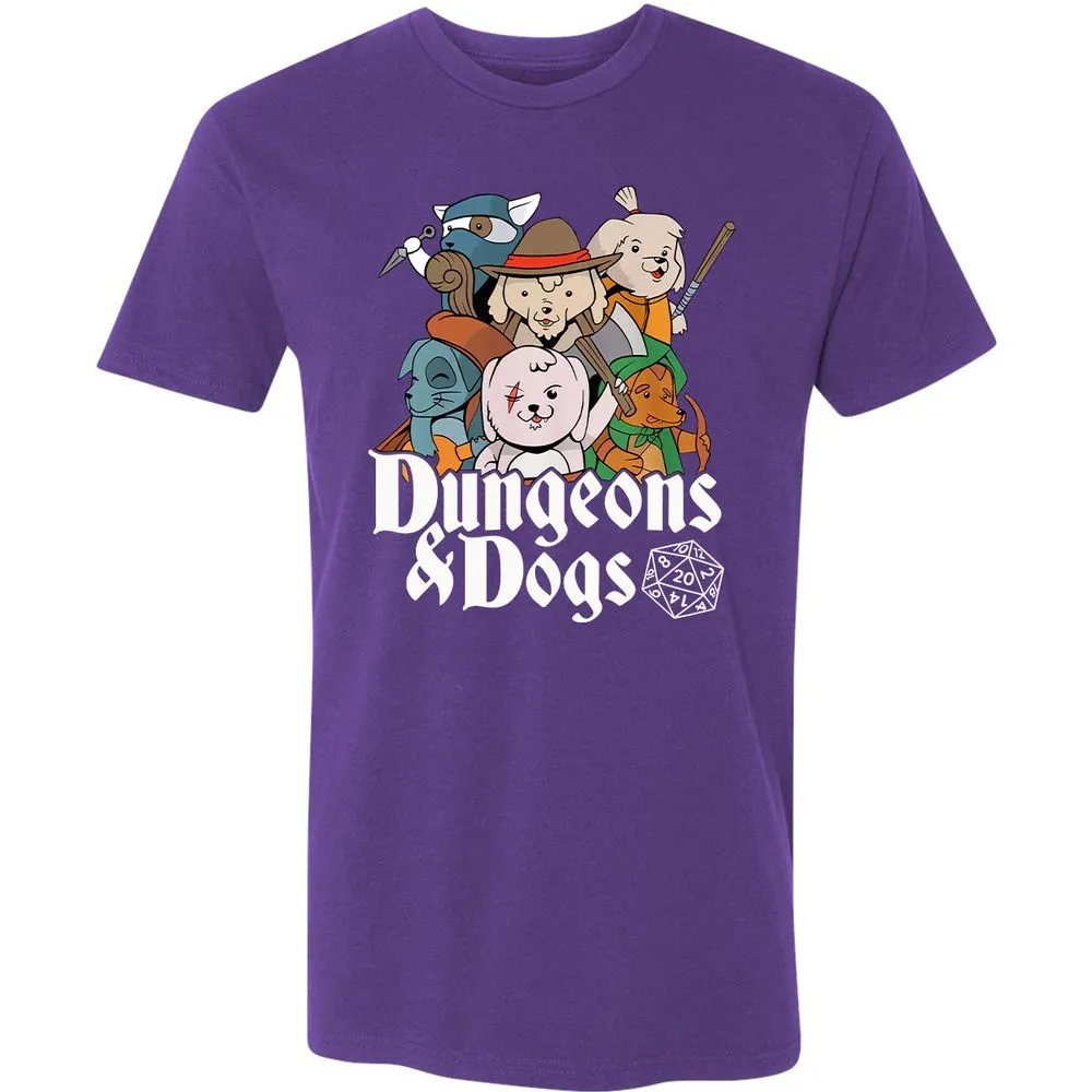 Dungeons & Dogs Premium Unisex T-Shirt - Purple Rush - 7