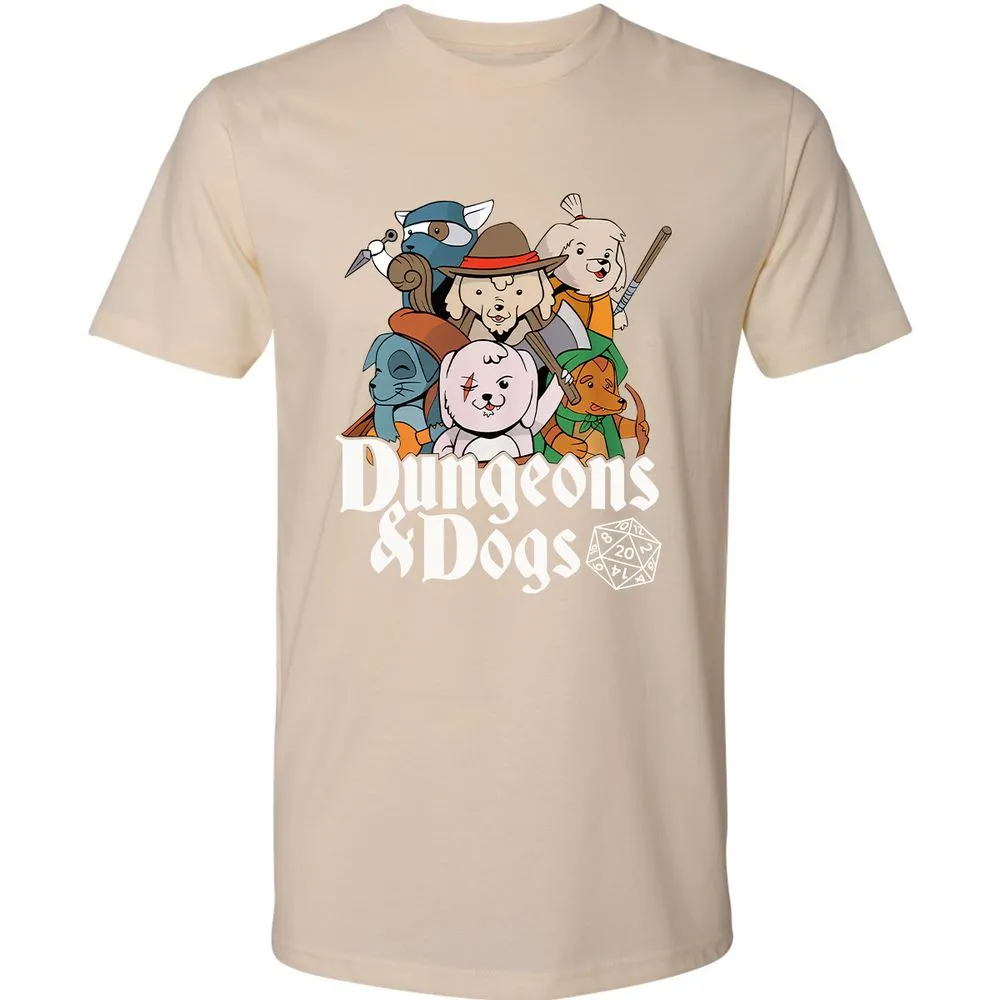Dungeons & Dogs Premium Unisex T-Shirt - Cream - 14