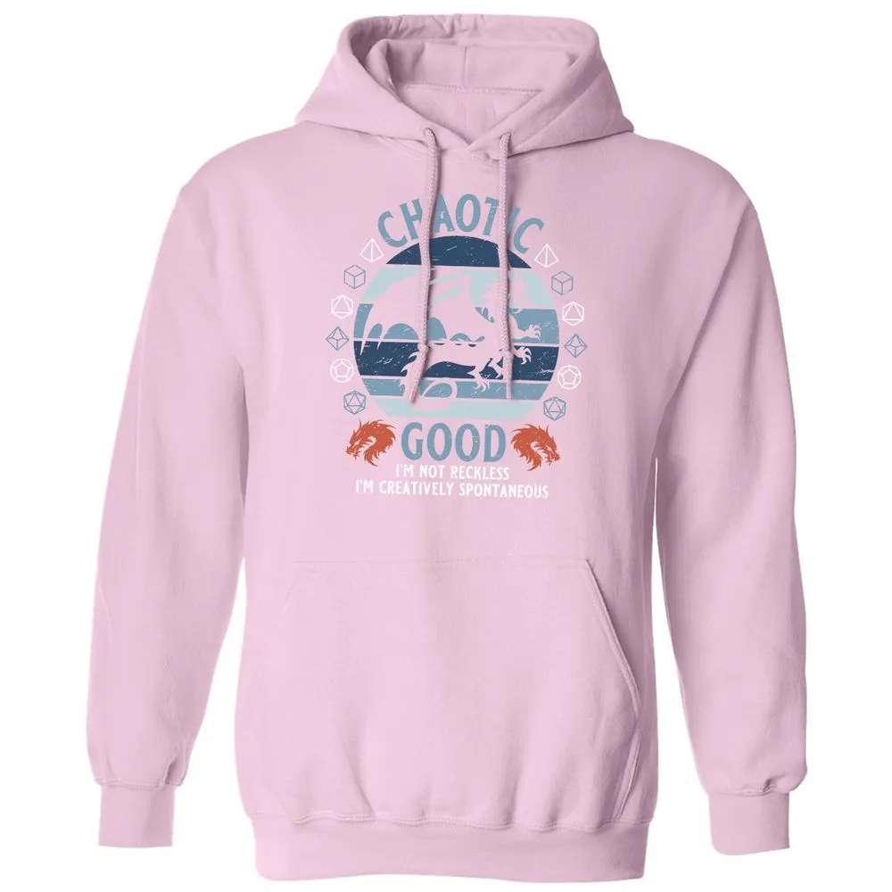 Chaotic Good 2 Classic Unisex Hoodie - Light Pink - 3