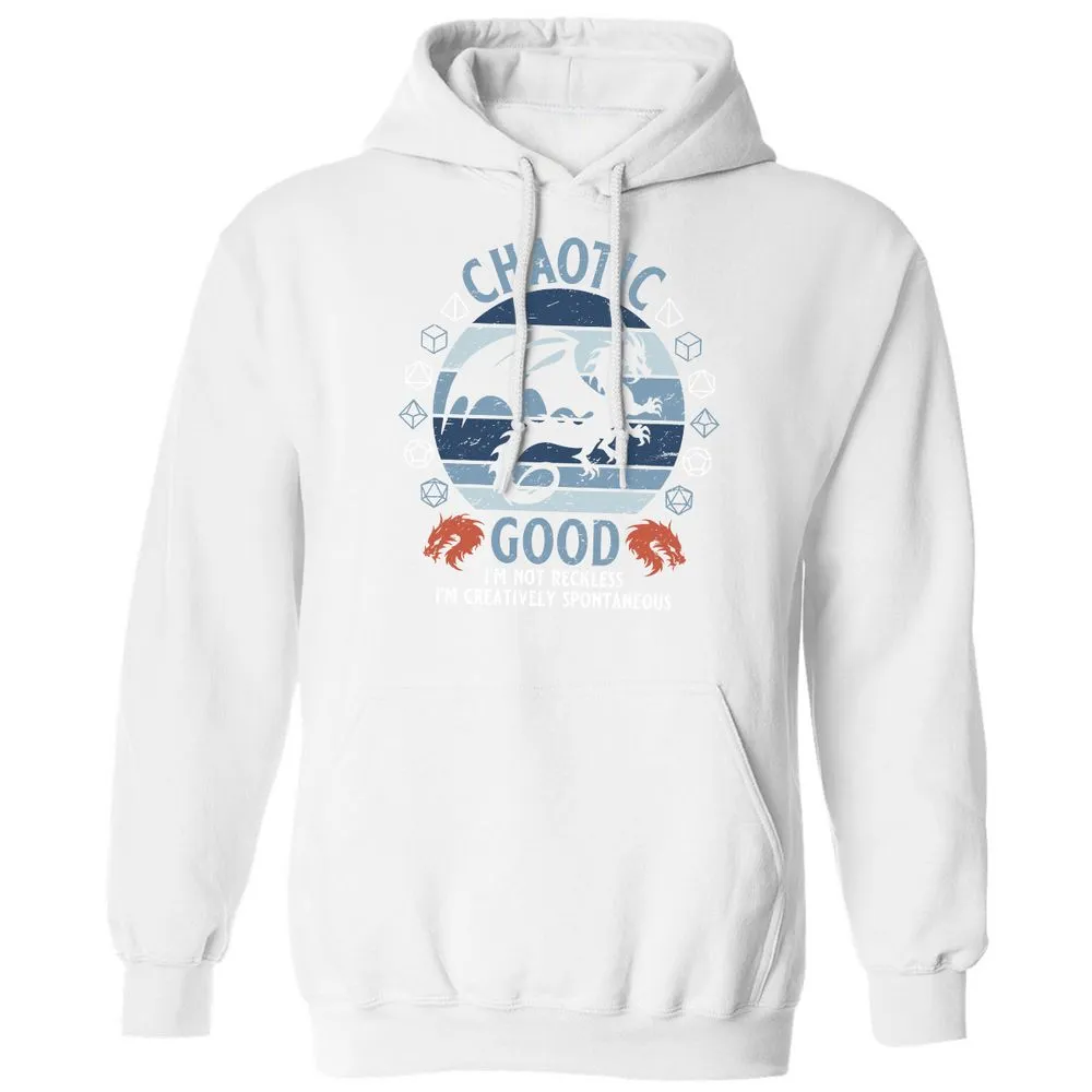 Chaotic Good 2 Classic Unisex Hoodie - White - 11