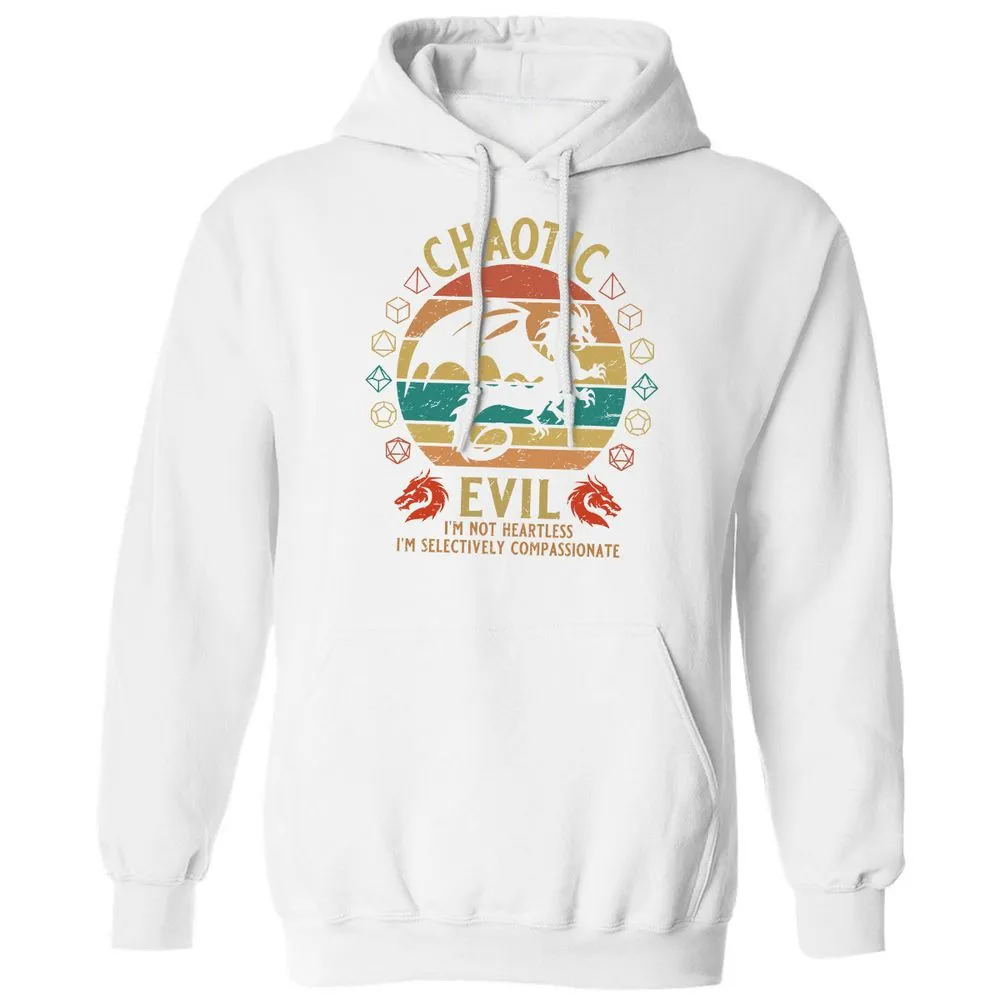 Chaotic Evil Classic Unisex Hoodie - White - 11