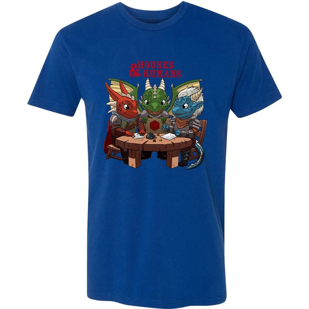 Houses & Humans Premium Unisex T-Shirt - Royal - 10