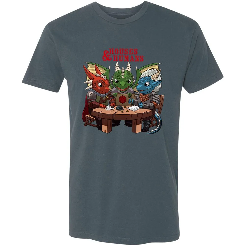 Houses & Humans Premium Unisex T-Shirt - Indigo - 15