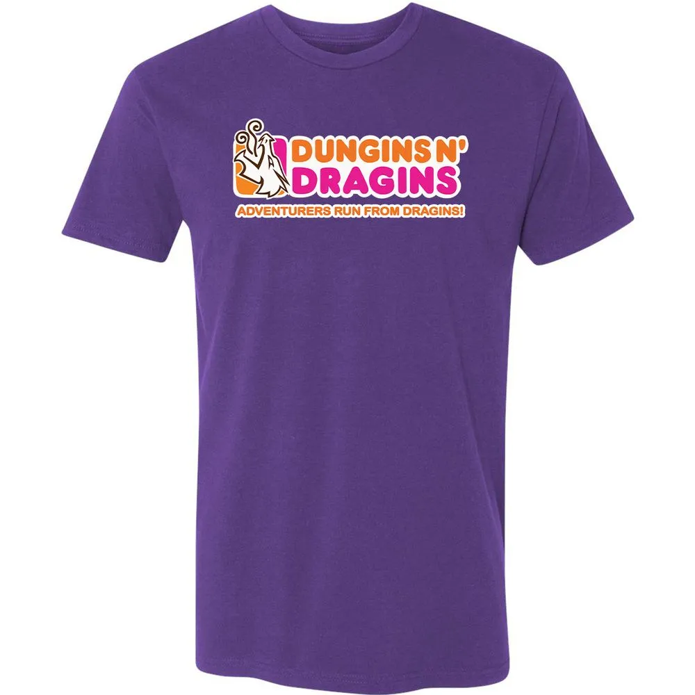 Dungins & Dragins Premium Unisex T-Shirt - Purple Rush - 7