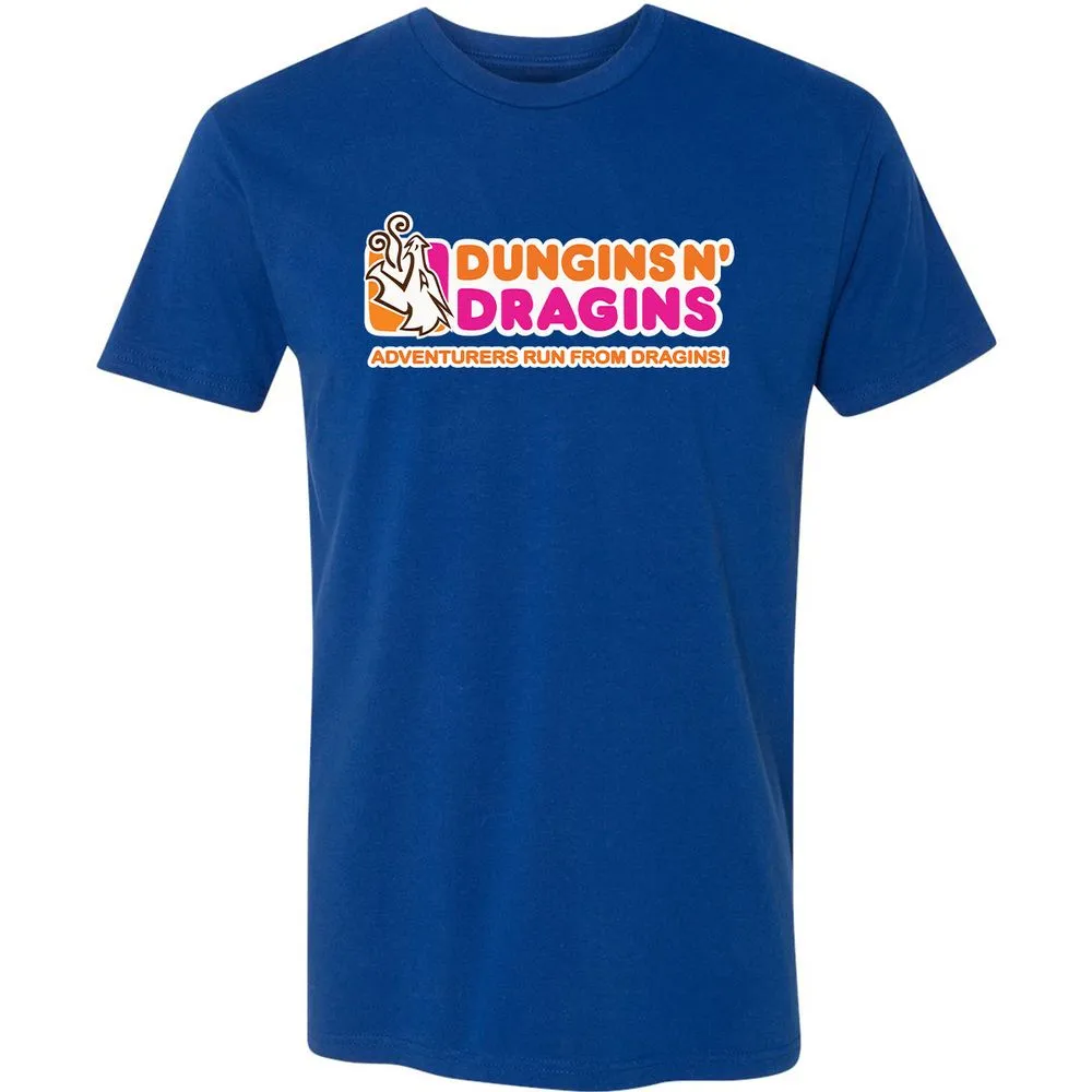 Dungins & Dragins Premium Unisex T-Shirt - Royal - 10