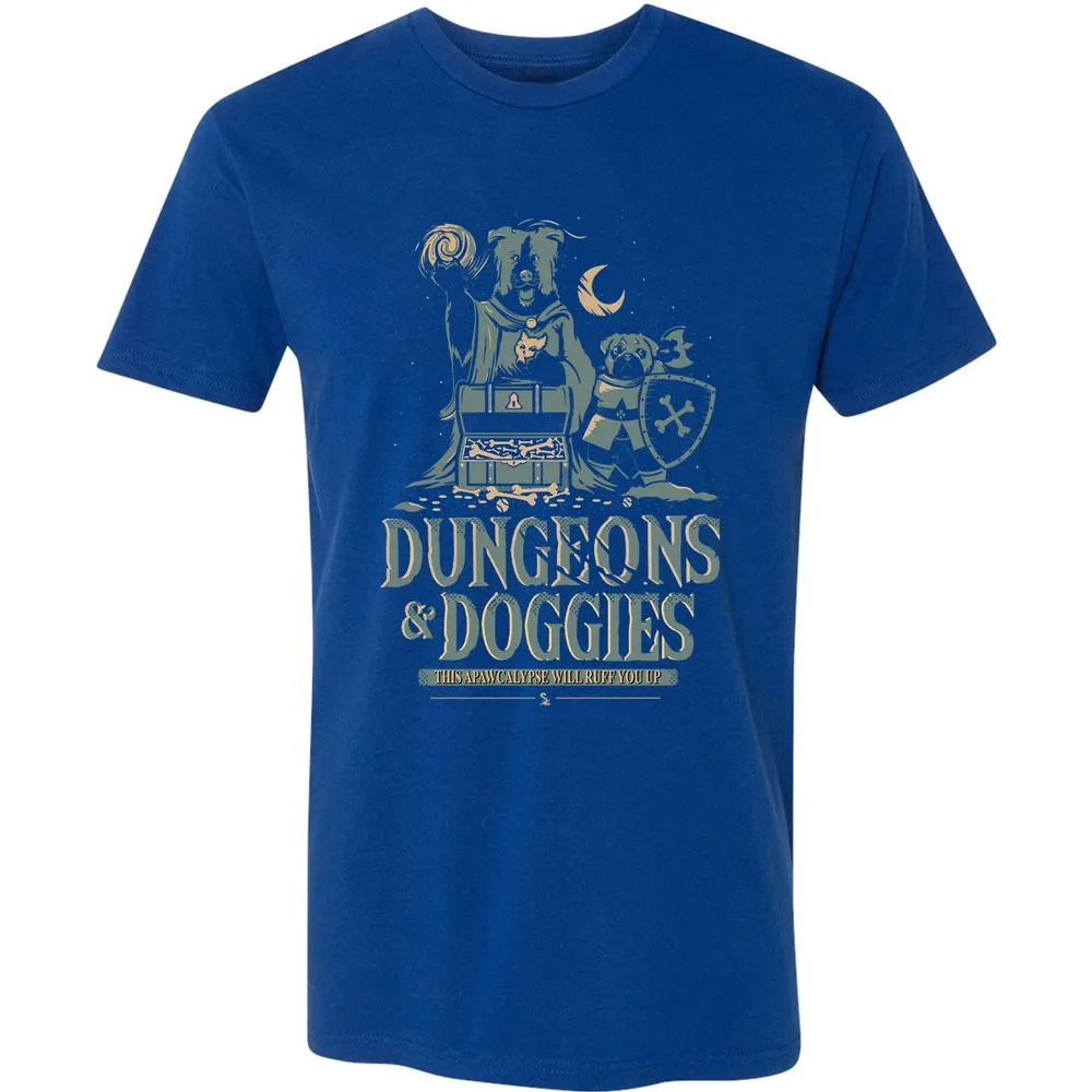 Dungeons & Doggies Premium Unisex T-Shirt - Royal - 10