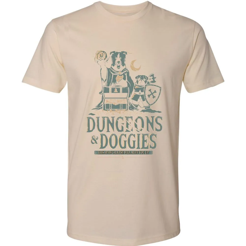 Dungeons & Doggies Premium Unisex T-Shirt - Cream - 14