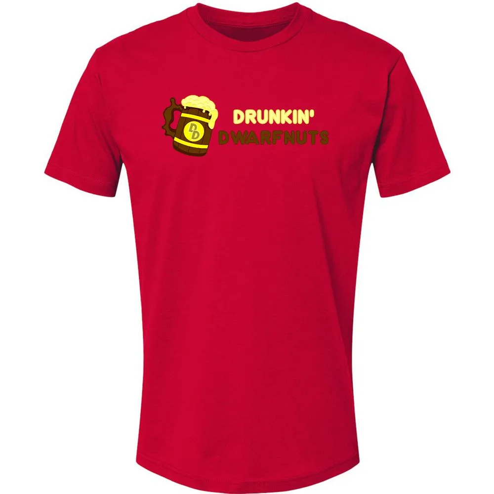 Drunkin' Dwartnuts Premium Unisex T-Shirt - Red - 6