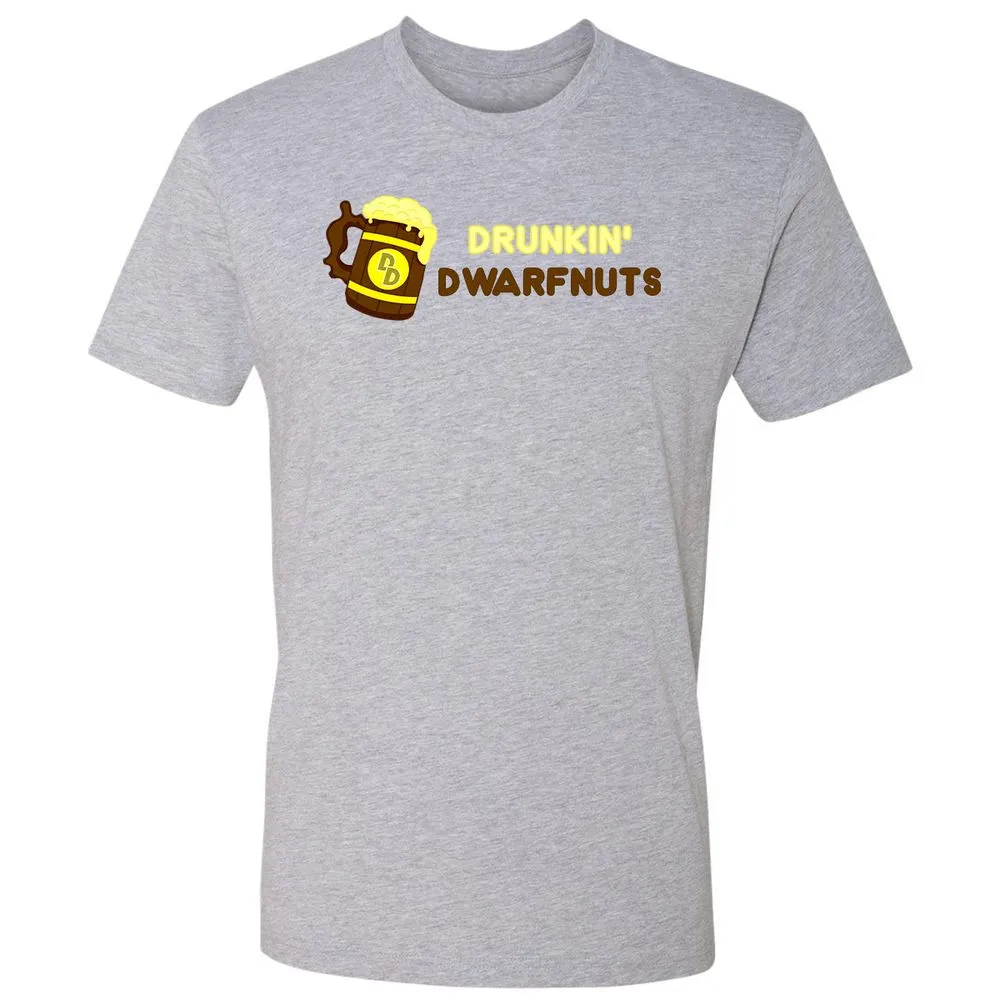 Drunkin' Dwartnuts Premium Unisex T-Shirt - Heather Grey - 9