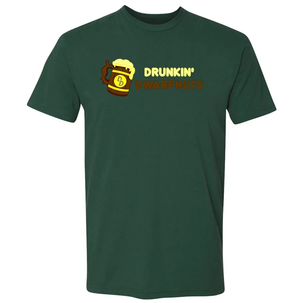 Drunkin' Dwartnuts Premium Unisex T-Shirt - Forest Green - 13