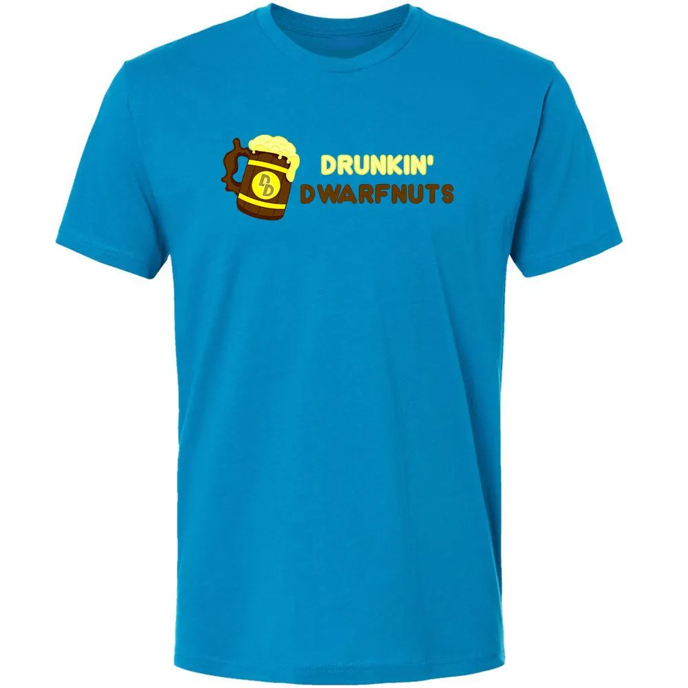 Drunkin' Dwartnuts Premium Unisex T-Shirt - Turquoise - 16