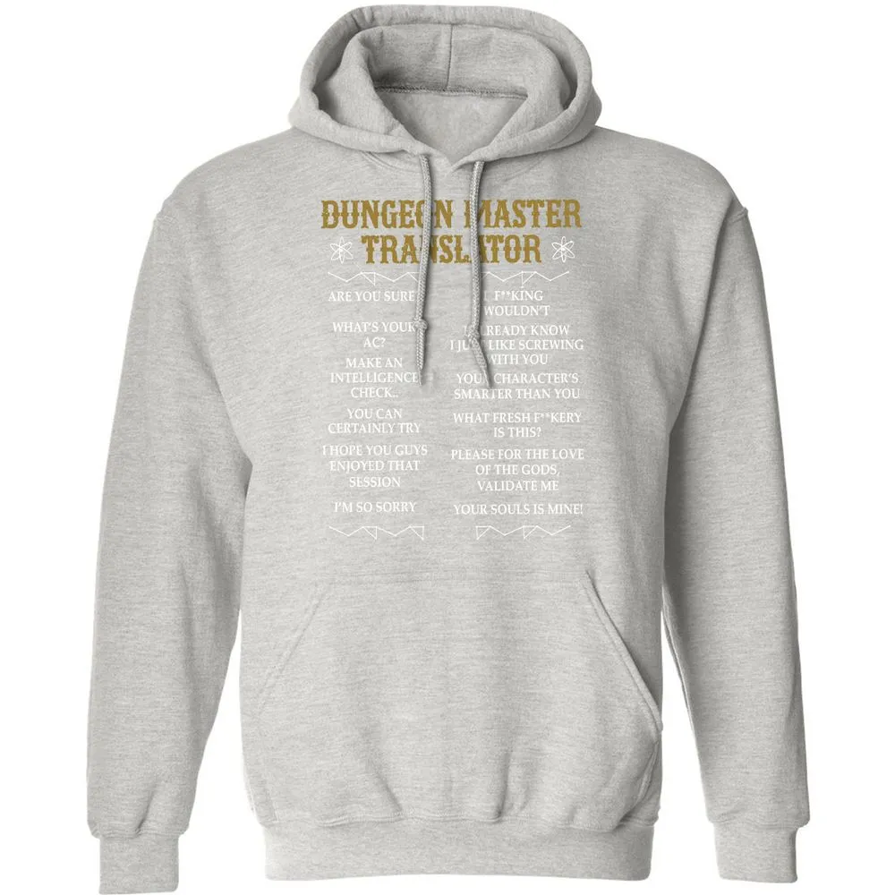 Dungeon Master Translator Classic Unisex Hoodie - Ash - 8