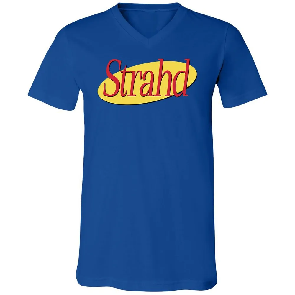 Strahd Unisex V-Neck T-Shirt - True Royal - 4