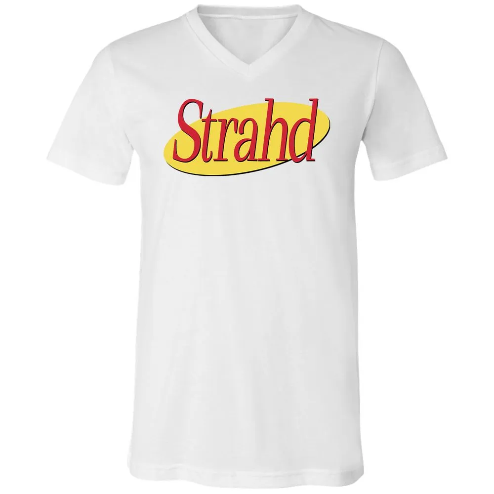 Strahd Unisex V-Neck T-Shirt - White - 5