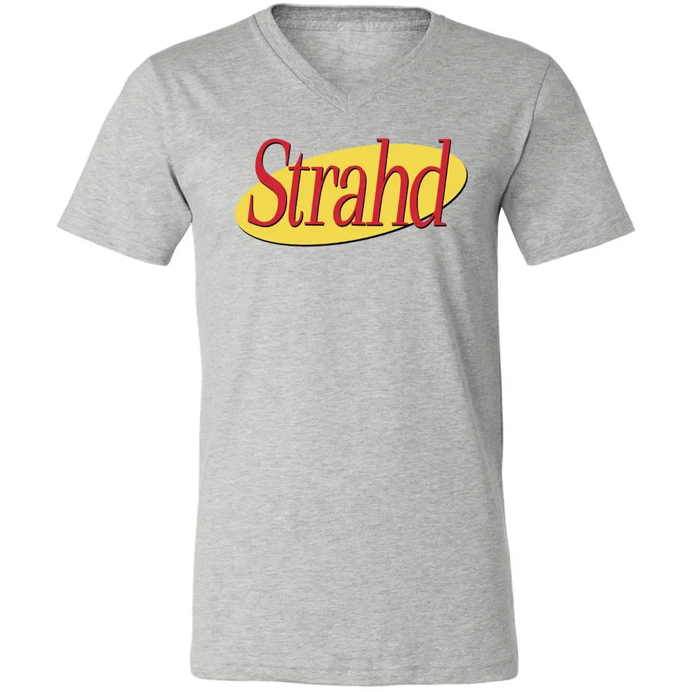 Strahd Unisex V-Neck T-Shirt - Athletic Heather - 7