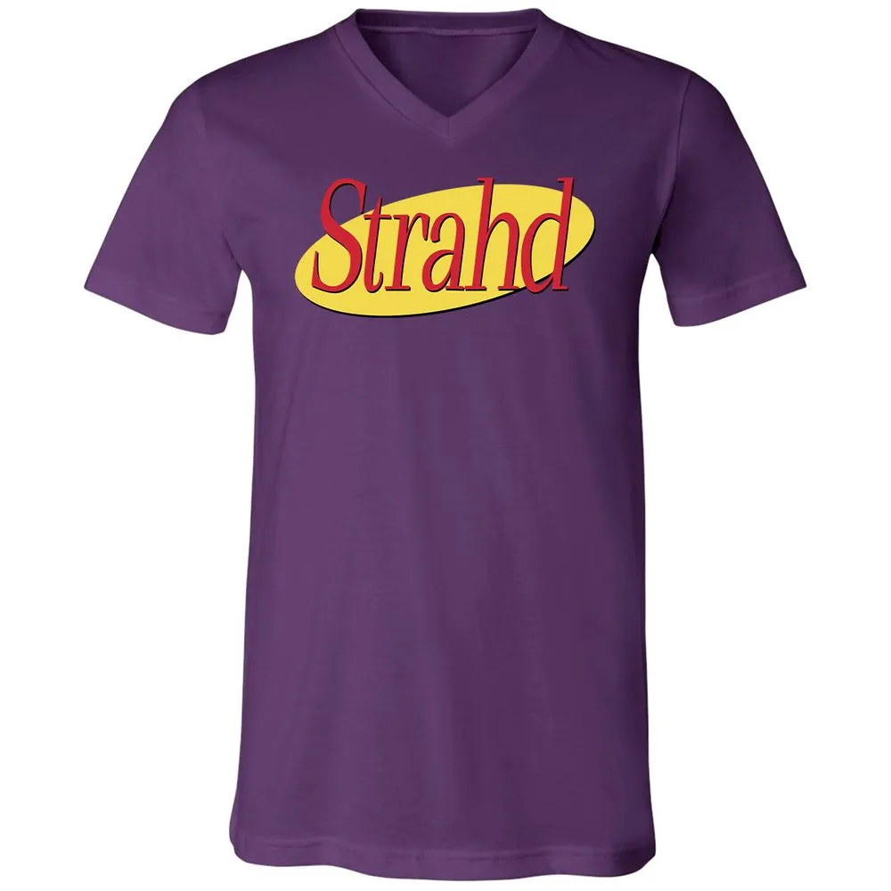 Strahd Unisex V-Neck T-Shirt - Team Purple - 9
