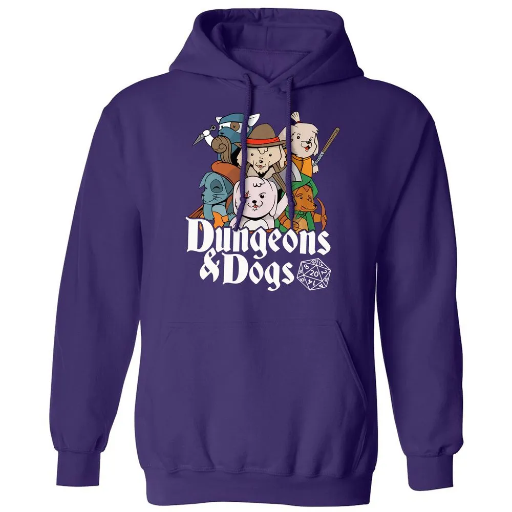 Dungeons & Dogs Classic Unisex Hoodie - Purple - 6