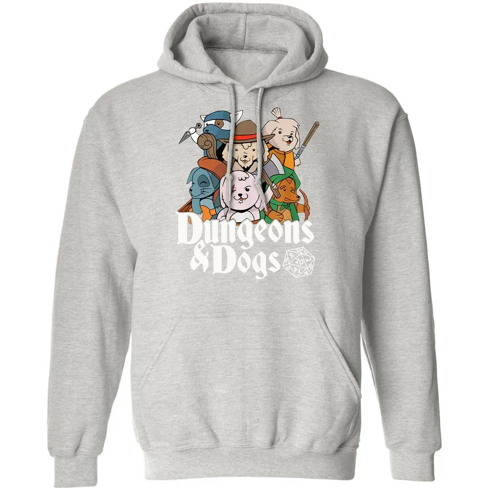 Dungeons & Dogs Classic Unisex Hoodie - Ash - 8