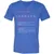 911 Dispatcher Unisex V-Neck T-Shirt - Heather True Royal - 14