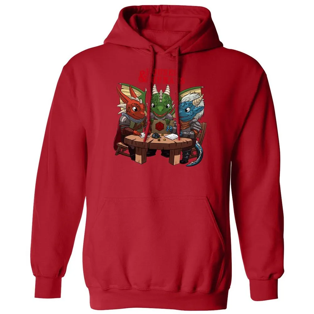 Houses & Humans Classic Unisex Hoodie - Red - 5