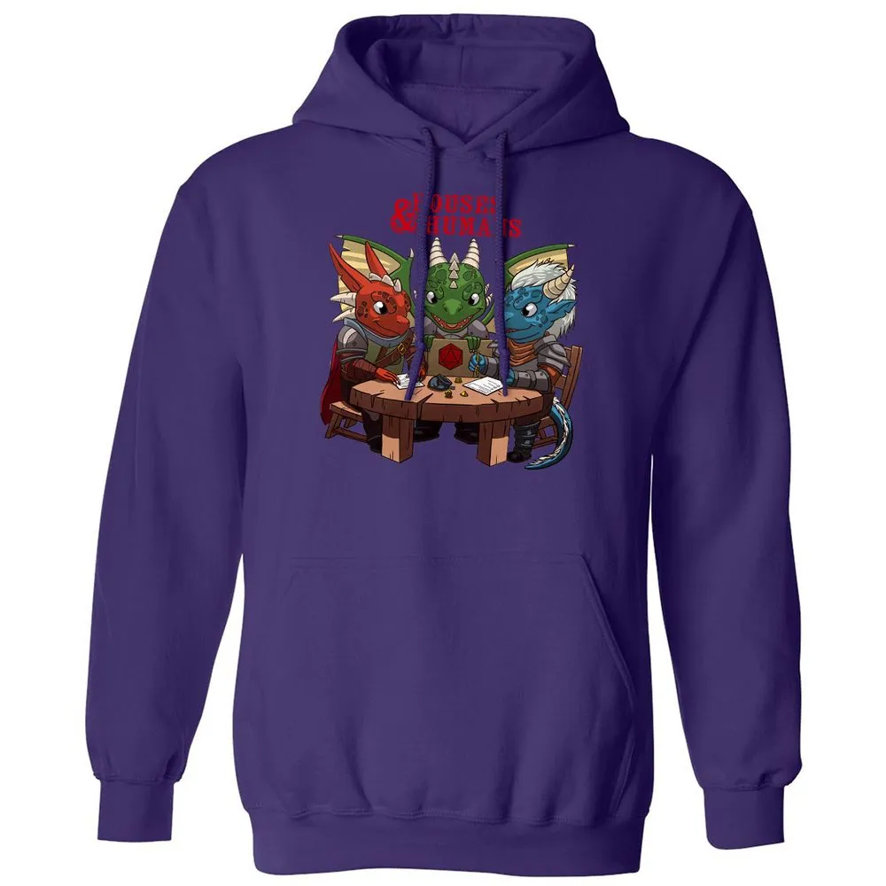 Houses & Humans Classic Unisex Hoodie - Purple - 6