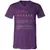 Author Unisex V-Neck T-Shirt - Team Purple - 9