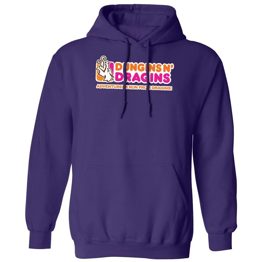 Dungins & Dragins Classic Unisex Hoodie - Purple - 6