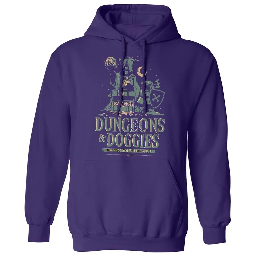 Dungeons & Doggies Classic Unisex Hoodie - Purple - 6