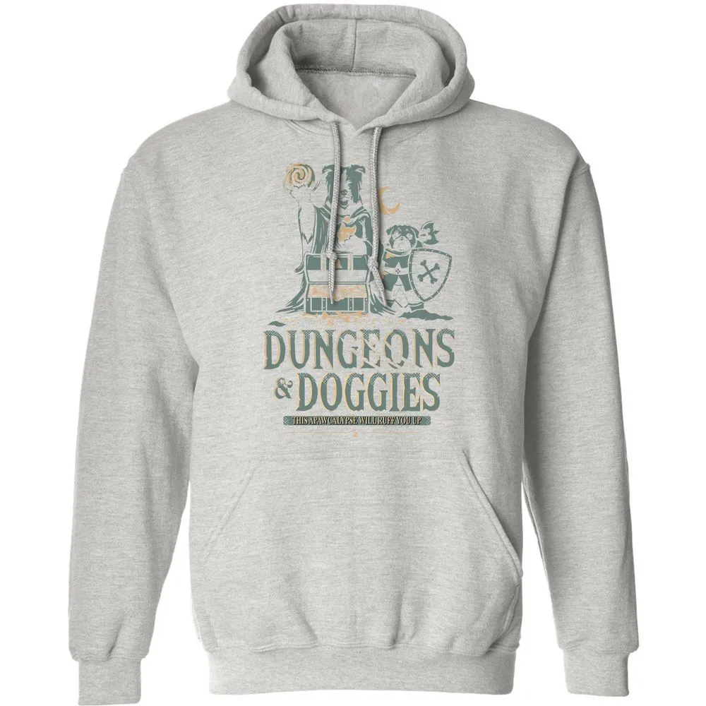 Dungeons & Doggies Classic Unisex Hoodie - Ash - 8