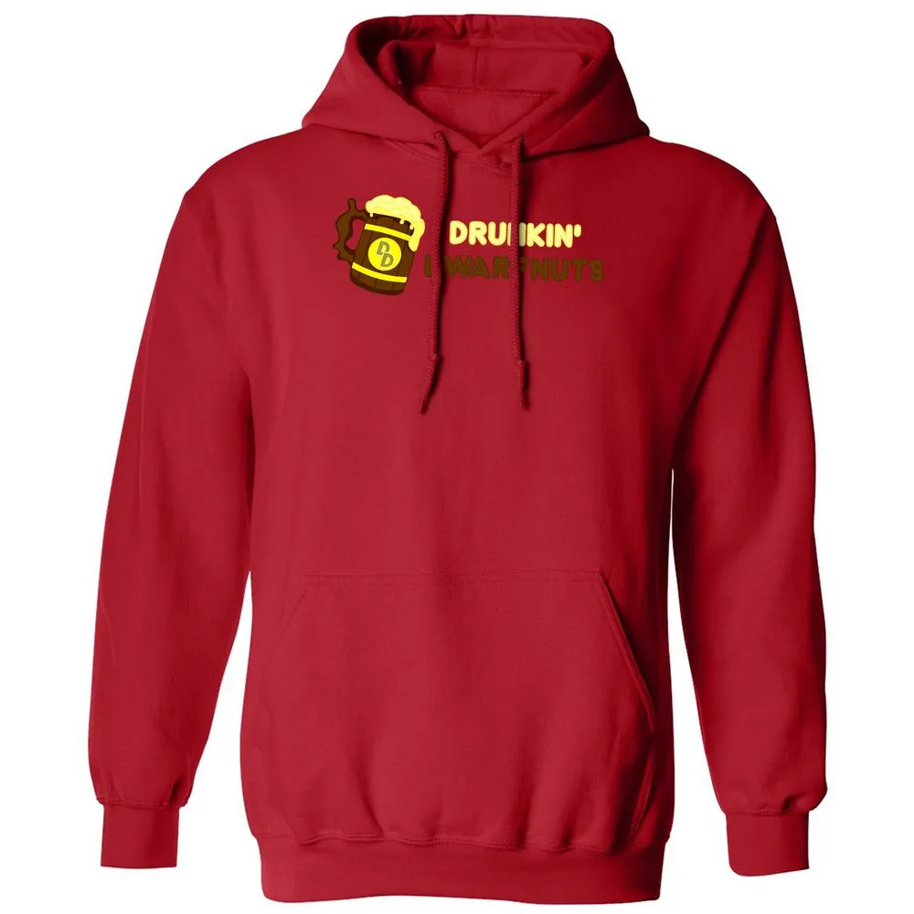 Drunkin' Dwartnuts Classic Unisex Hoodie - Red - 5