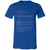 BCBA Unisex V-Neck T-Shirt - True Royal - 4
