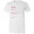 BCBA Unisex V-Neck T-Shirt - White - 5