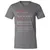 BCBA Unisex V-Neck T-Shirt - Deep Heather - 13