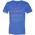 BCBA Unisex V-Neck T-Shirt - Heather True Royal - 14