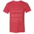BCBA Unisex V-Neck T-Shirt - Heather Red - 16