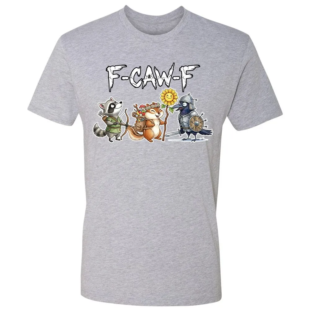 F-CAW-F Adventuring party Premium Unisex T-Shirt - Heather Grey - 9