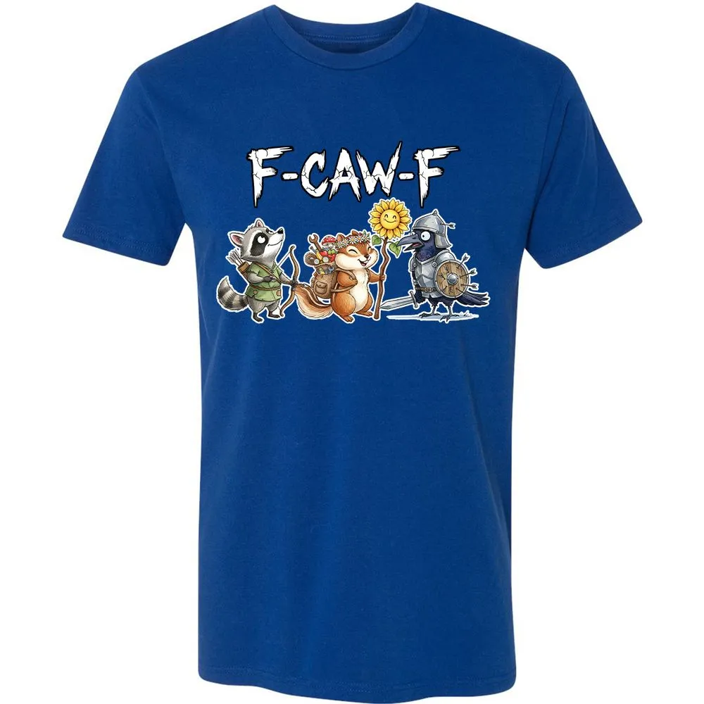 F-CAW-F Adventuring party Premium Unisex T-Shirt - Royal - 10