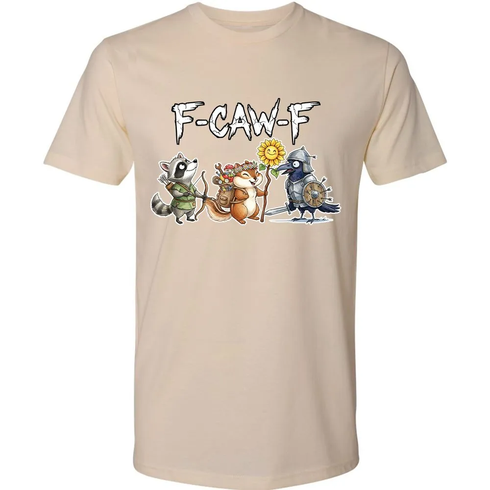 F-CAW-F Adventuring party Premium Unisex T-Shirt - Cream - 14